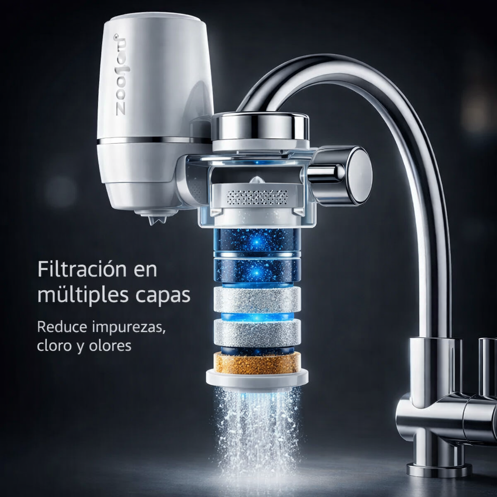 Filtro de agua para grifo